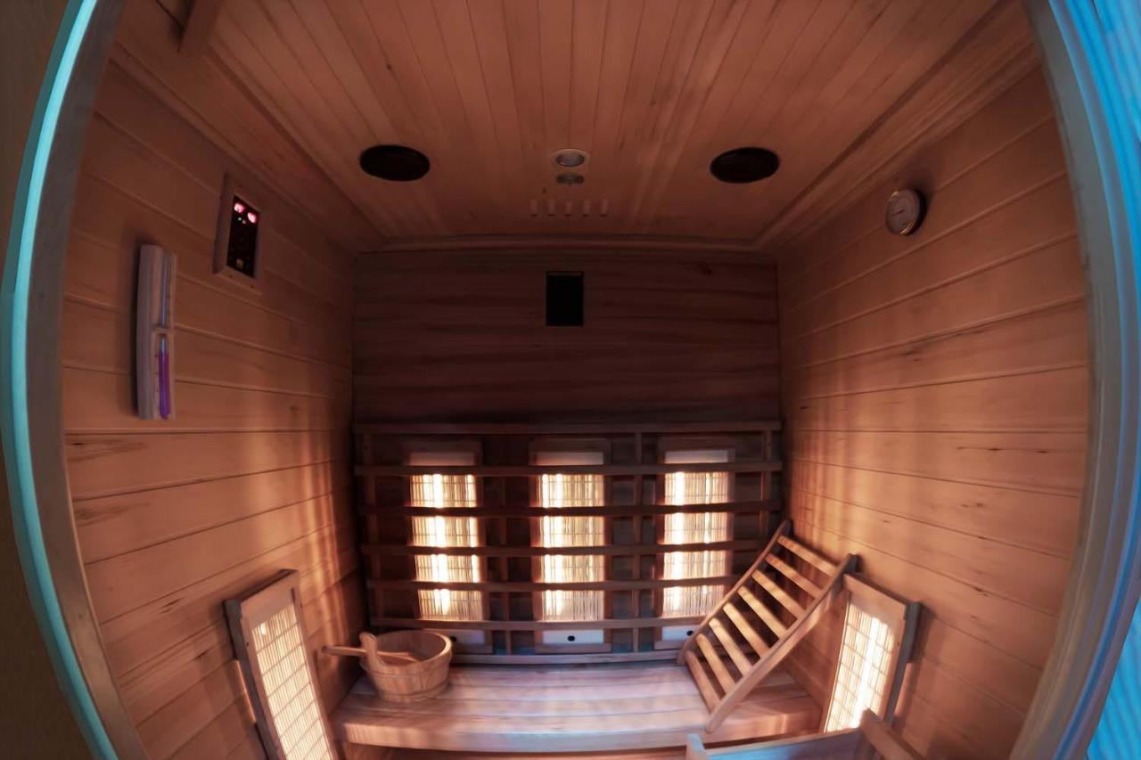 La Rivière-Saint-Sauveur La Kaz Rhumantique Sauna And Spa Privatif מראה חיצוני תמונה