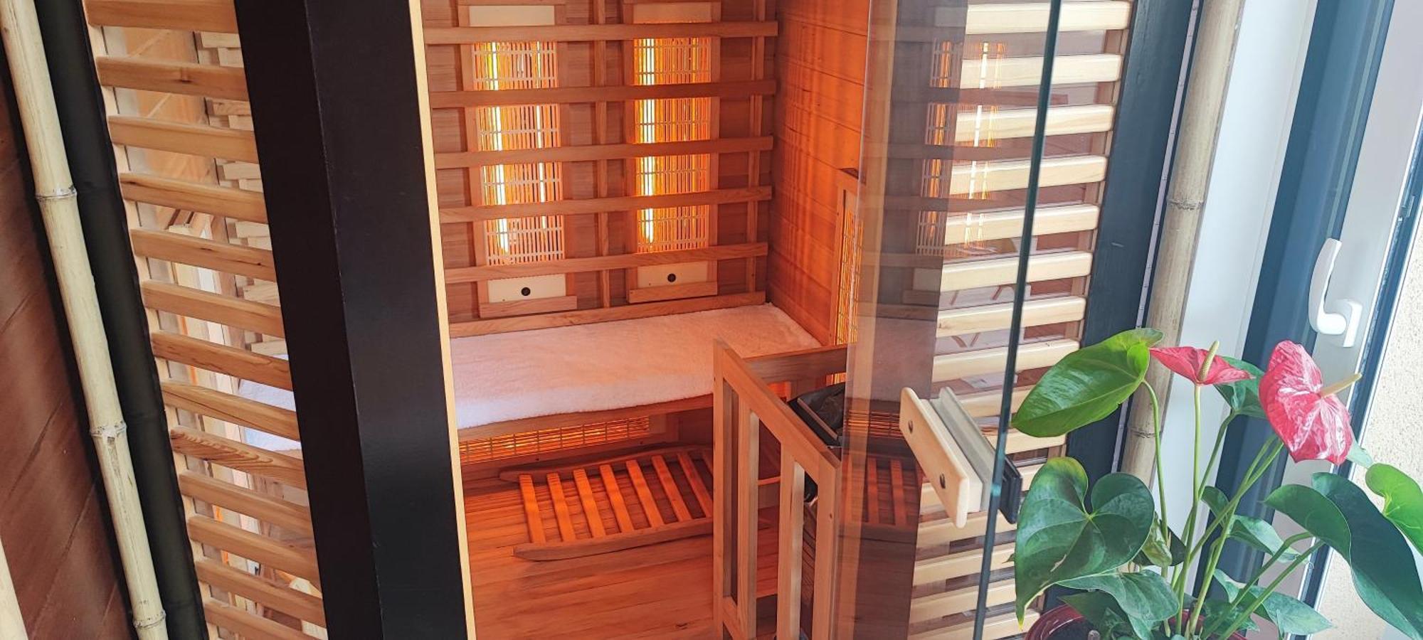 La Rivière-Saint-Sauveur La Kaz Rhumantique Sauna And Spa Privatif מראה חיצוני תמונה